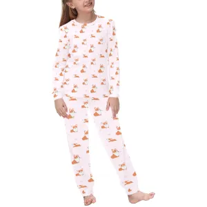 2 Piece Corgi Children's Pajama Set