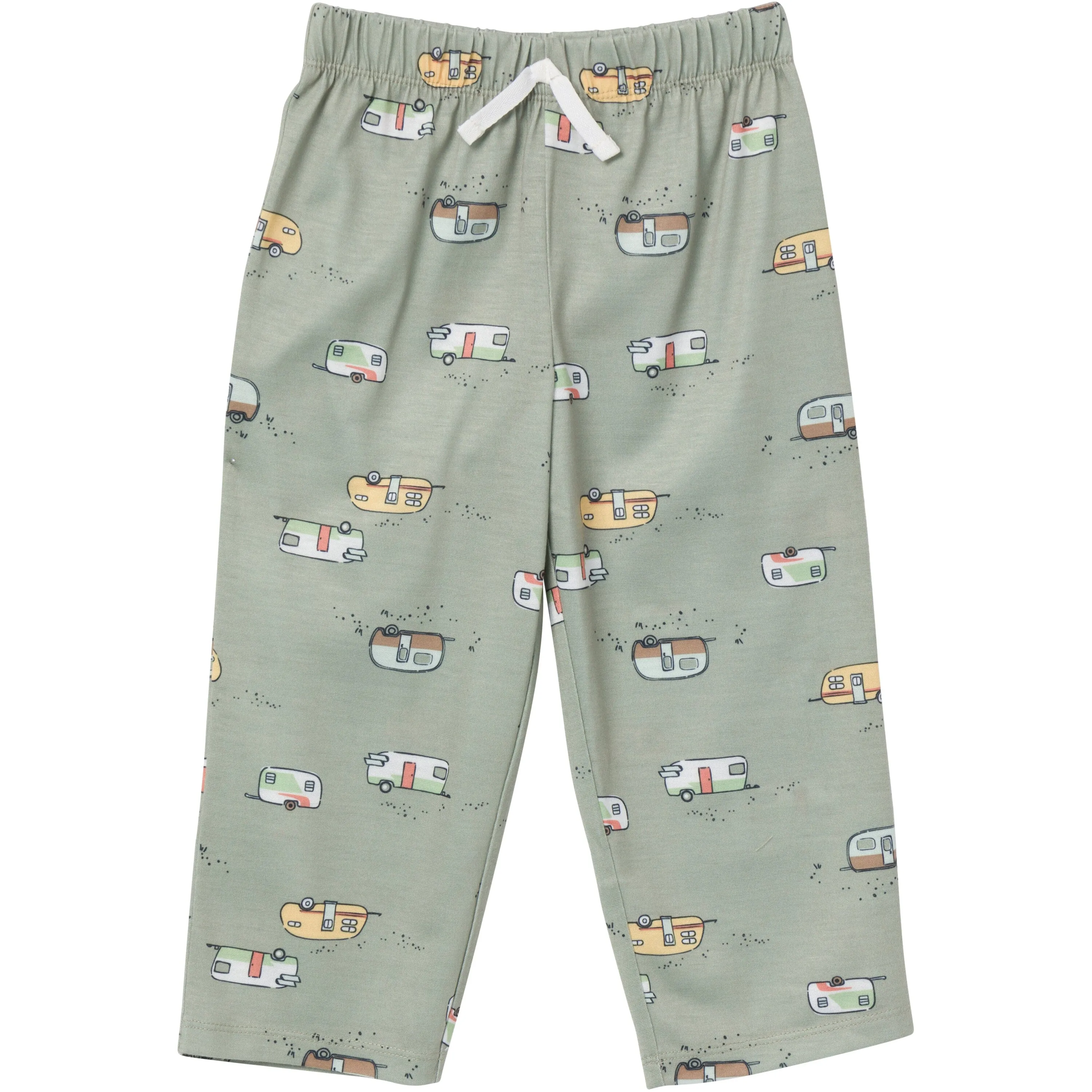 2-Piece Toddler Boys Camp Pajama Set