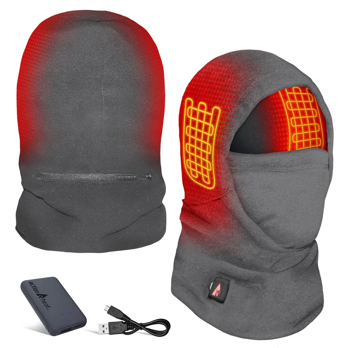 ActionHeat 5V Battery Heated Fleece Balaclava