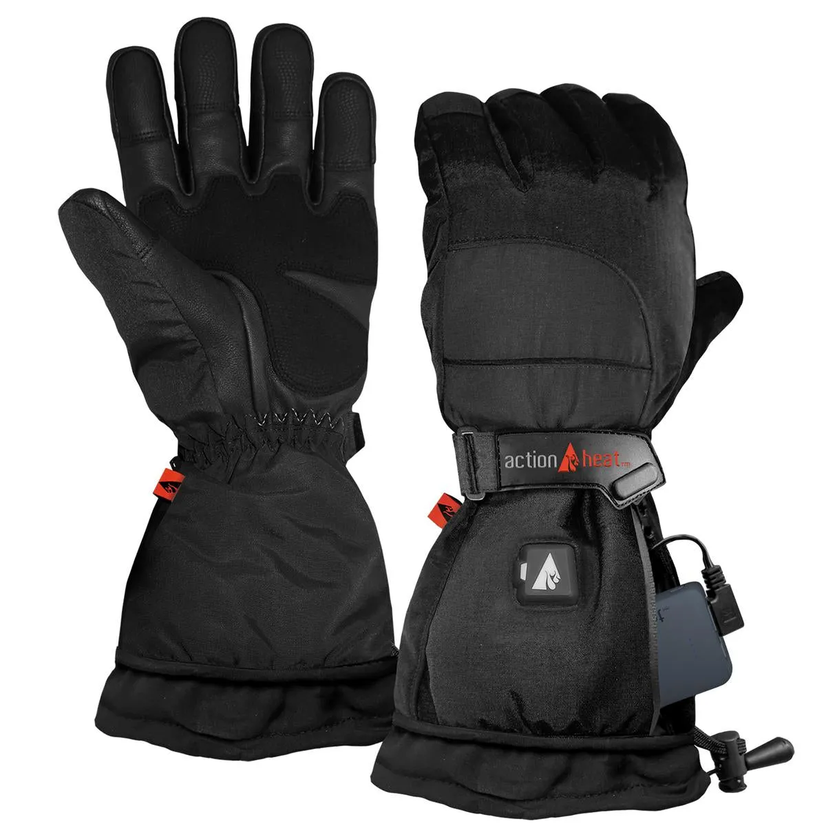 ActionHeat 5V Men's Battery Heated Snow Gloves