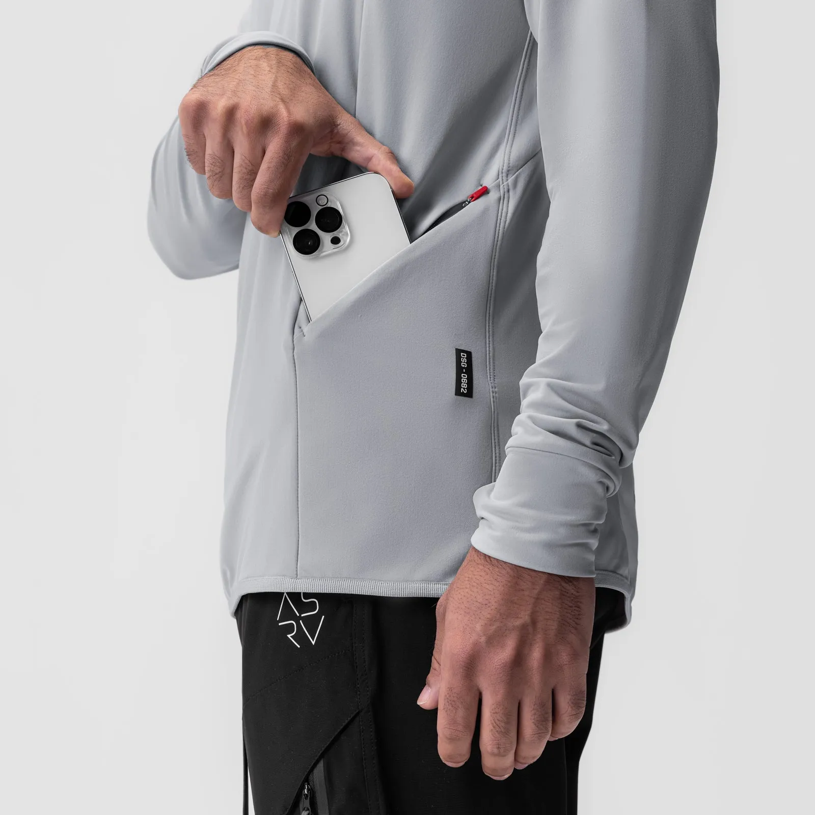 ASRV Thermal Training Quarter Zip Cyber