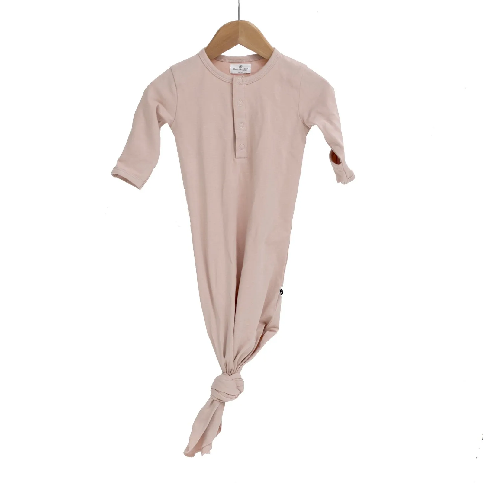 Baby Sleep Gown - Dusty Rose