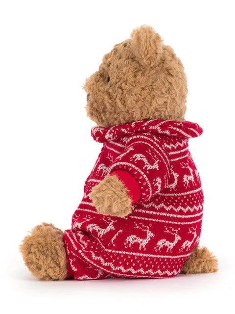 Bartholomew Bear Winter Pyjamas