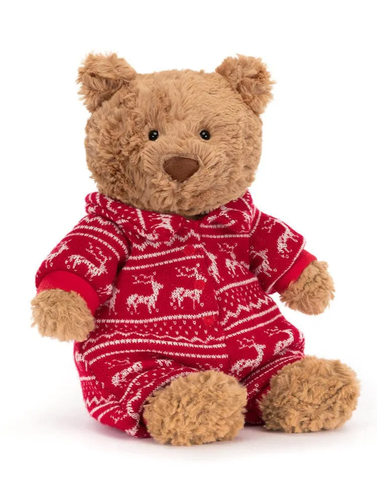 Bartholomew Bear Winter Pyjamas