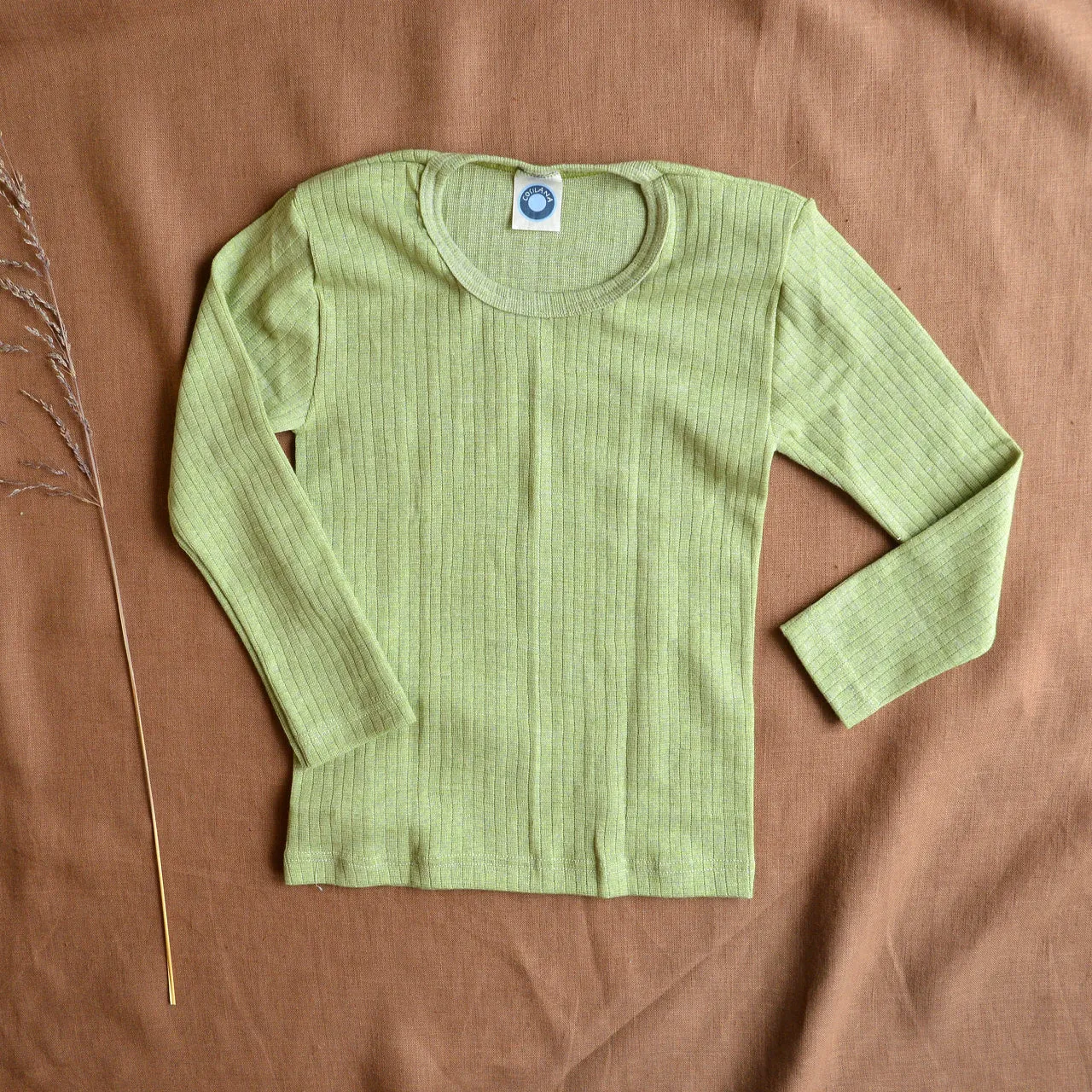 Child's Top Long Sleeve - Organic Cotton/Merino/Silk (1-12 years)