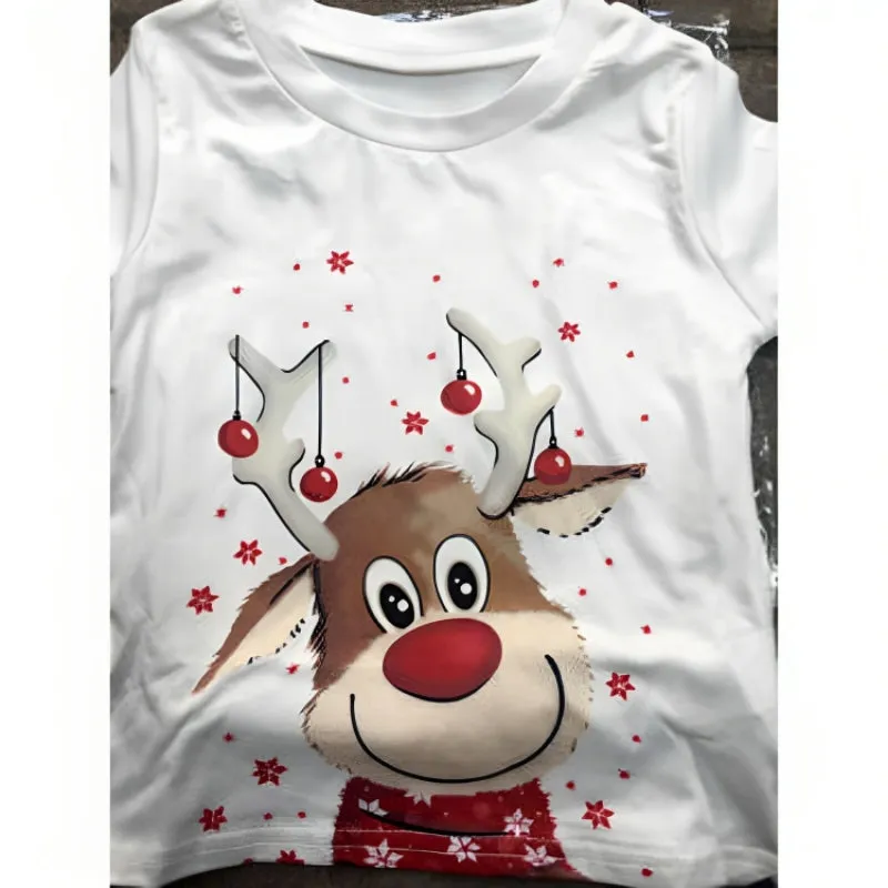 Christmas Reindeer Family Pajama Set