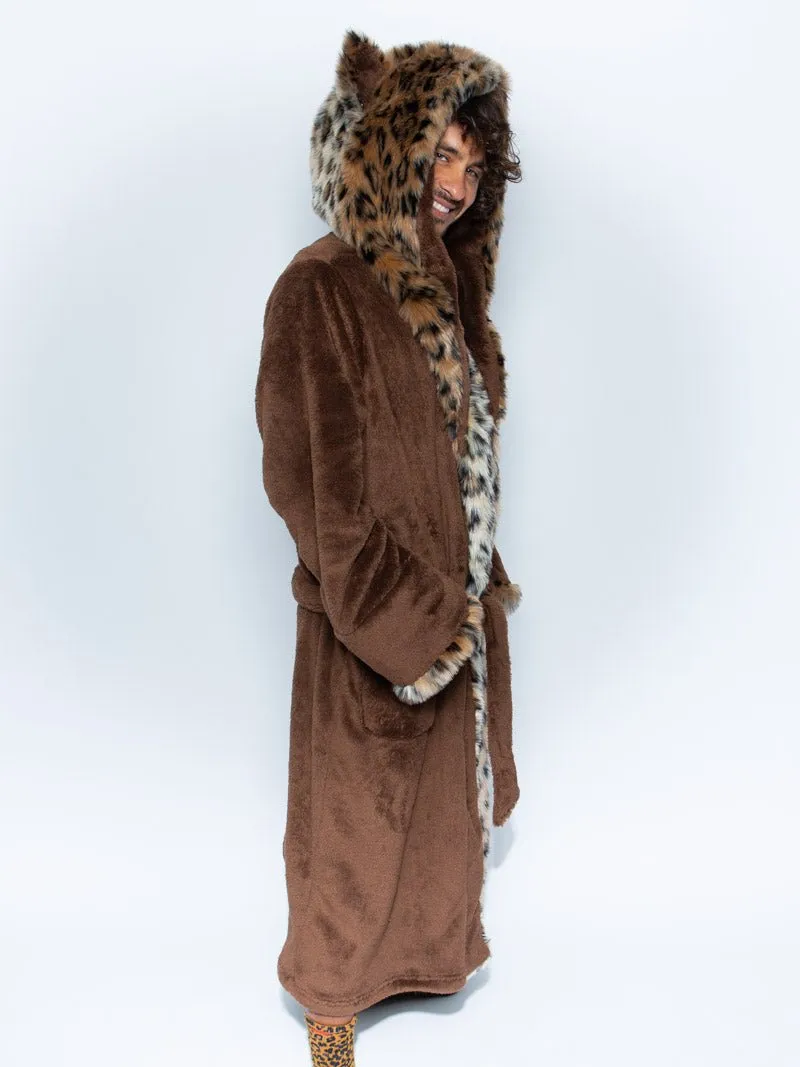 Classic Leopard Faux Fur House Robe