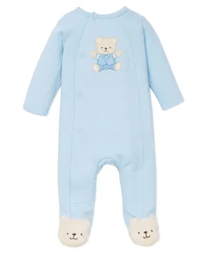 Cute Bear Footed One-Piece