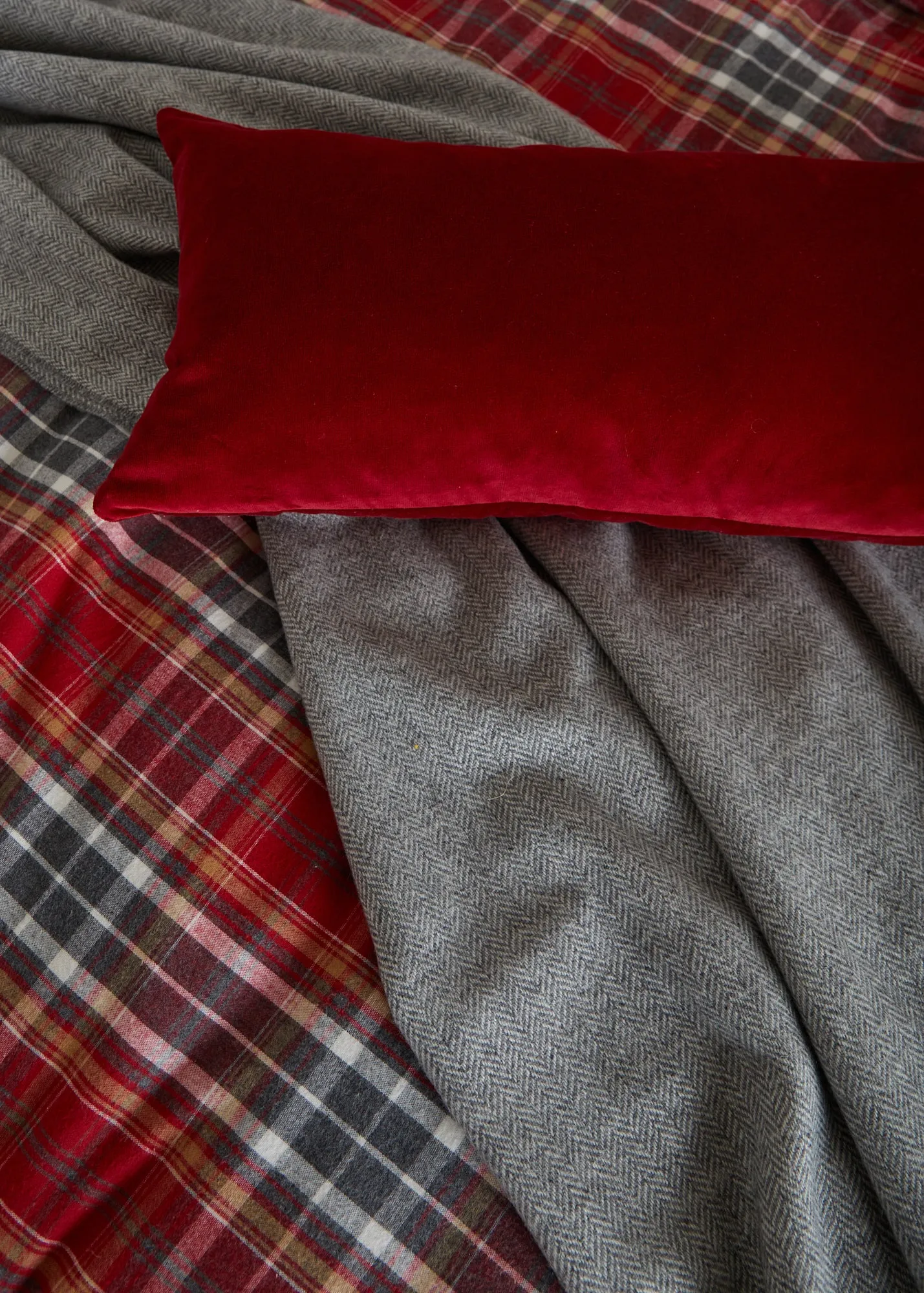 Foxford Tartan Flannel Duvet Set