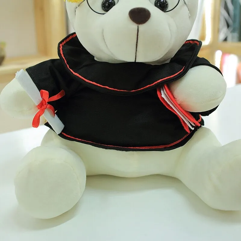 Graduate Teddy Bear Plush Stuffed Toy