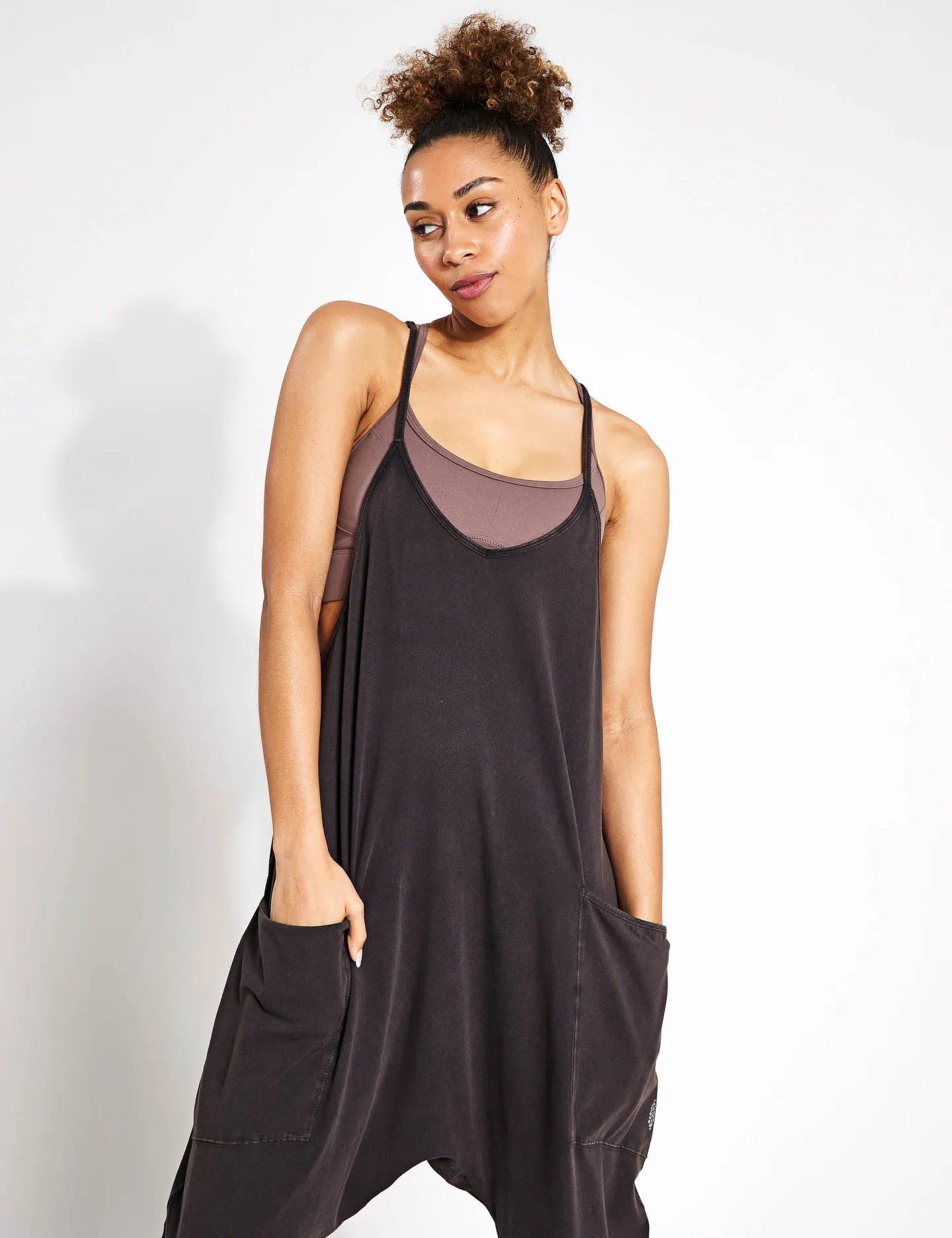 Hot Shot Onesie - Washed Black