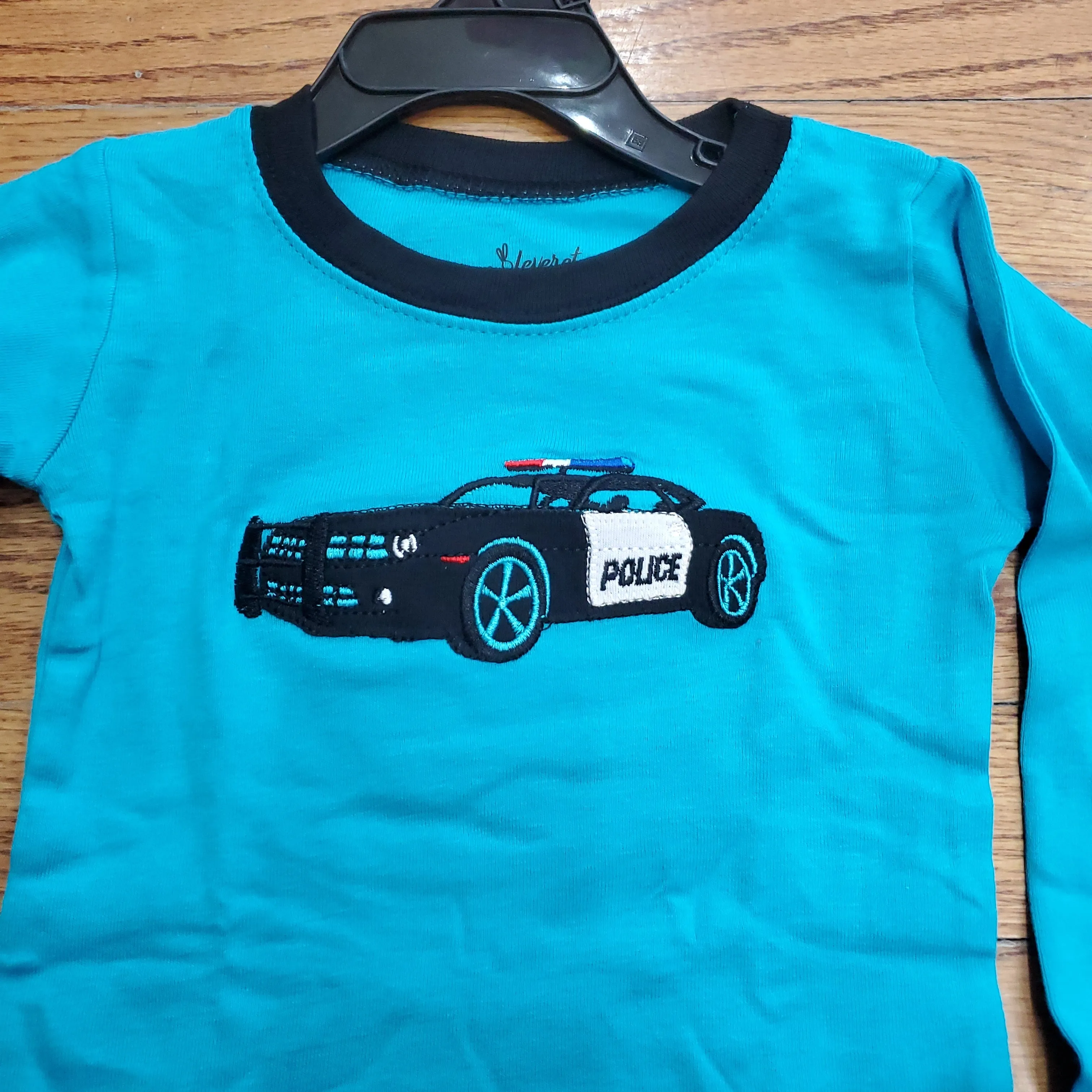 Leveret Blue Police Pj Set