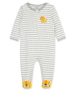 Little Lion 2-Way-Zip Footie