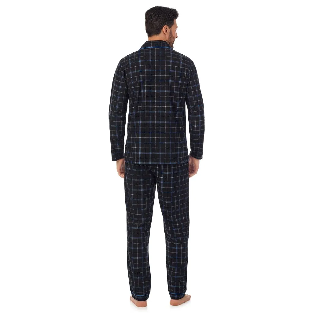 Mens Cozy Lodge Notch Pajama 2-Pc Set