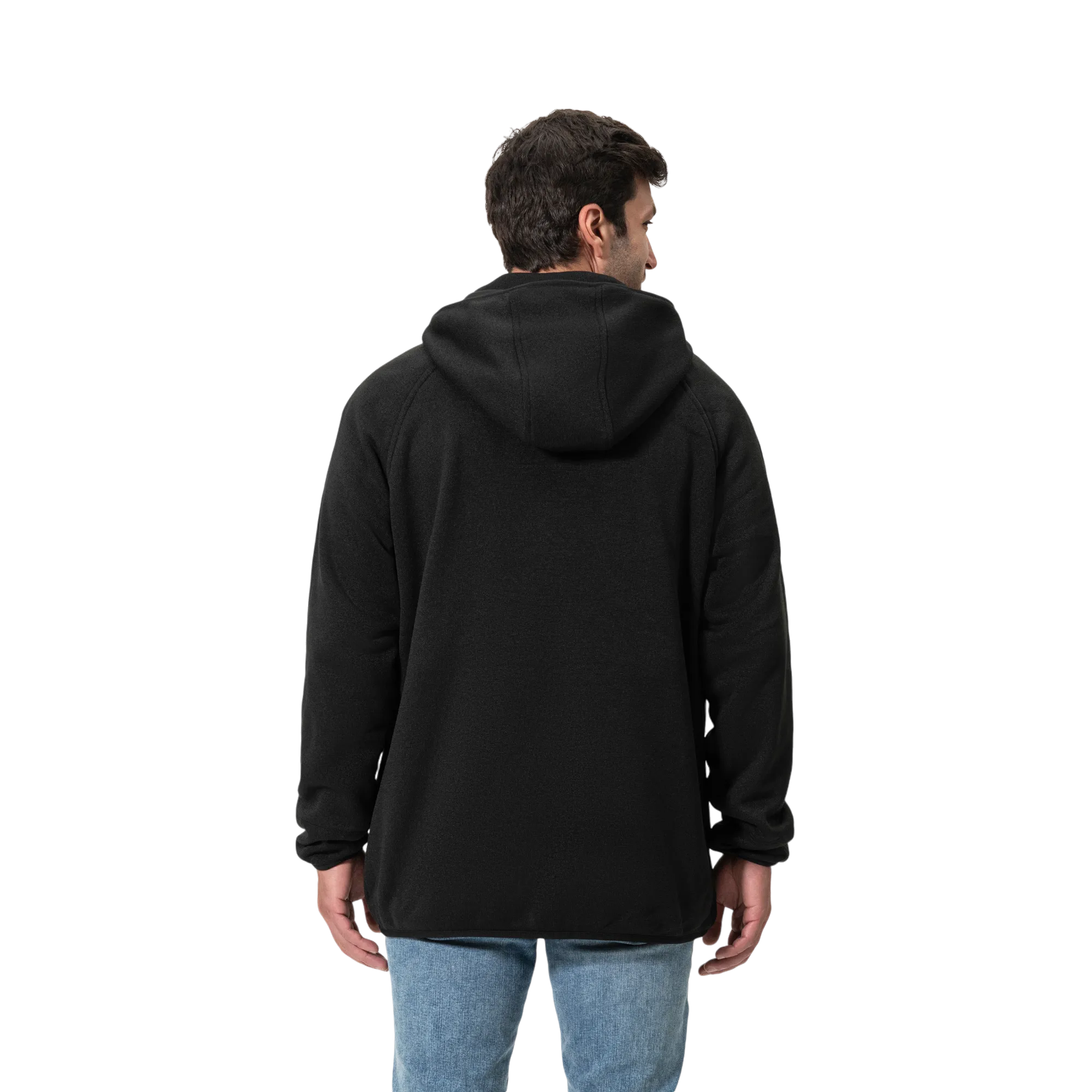 Men's Fleece Heated Jacket with Hood