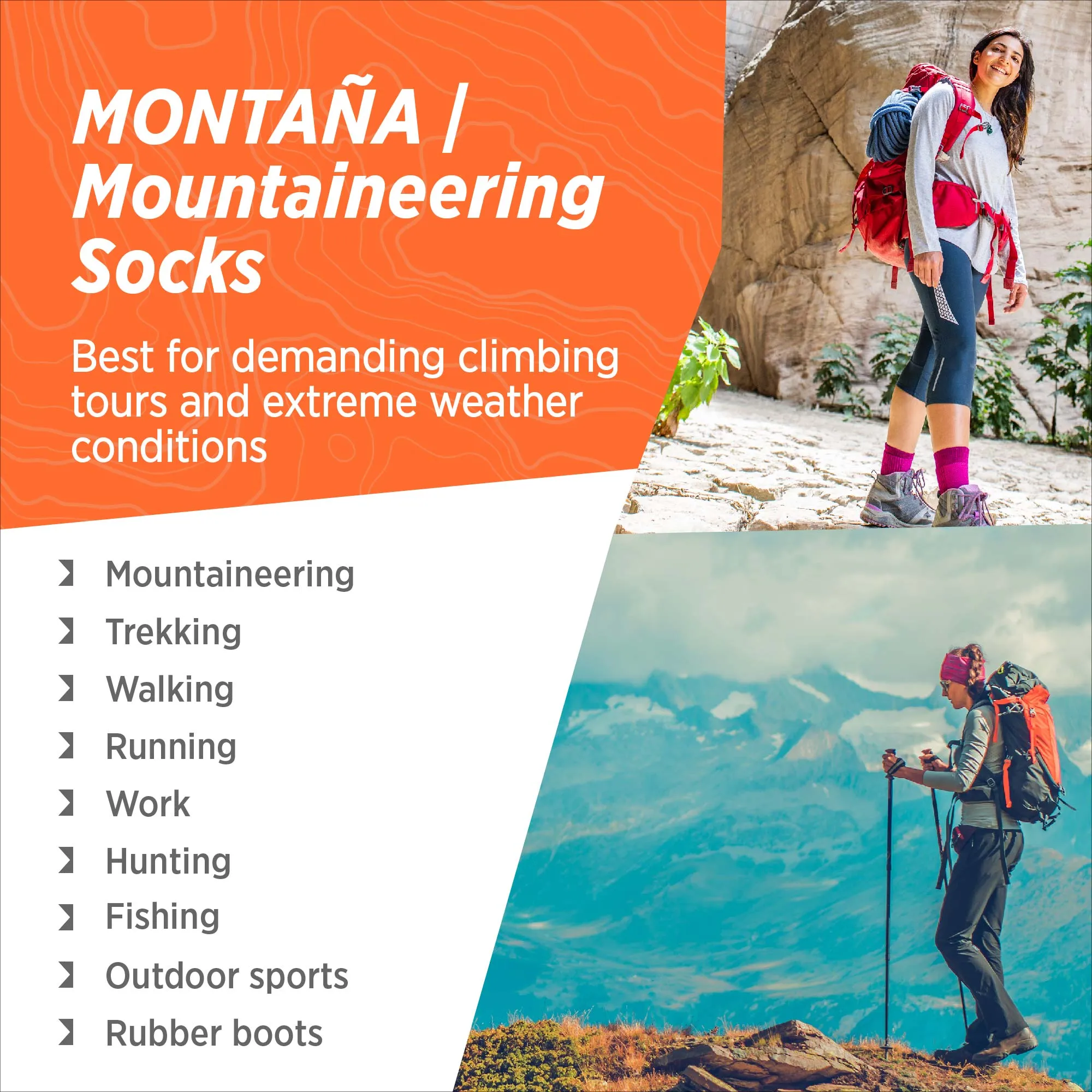 Montaña | Alpaca Mountaineering Socks