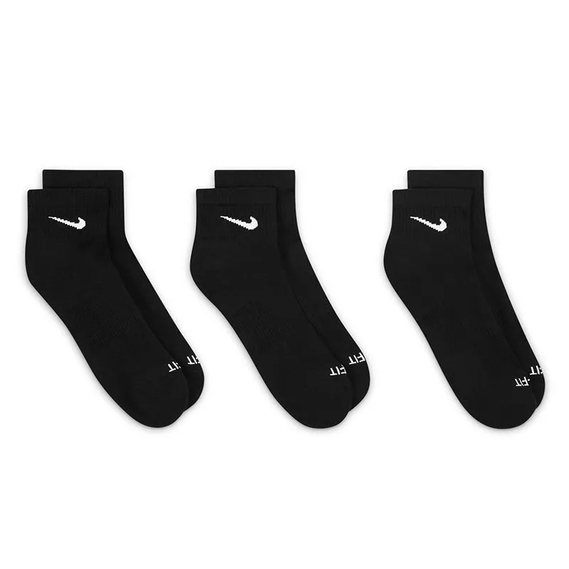 Nike Men's Everyday Plus Cushioned Training Ankle Socks (3 Pairs)