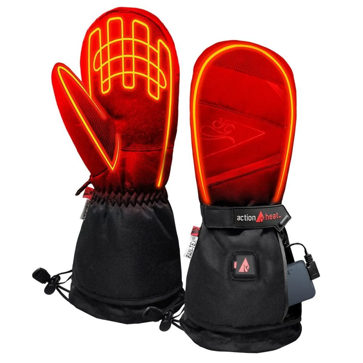 Open Box ActionHeat 5V Battery Heated Mittens