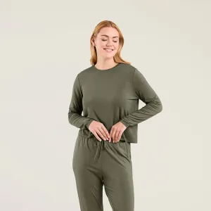 Pajama Jogger Set | Olive