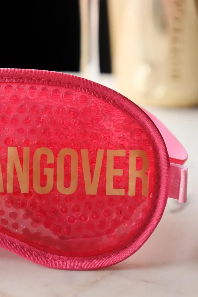 Pink Fucking Hangover Gel Eye Mask