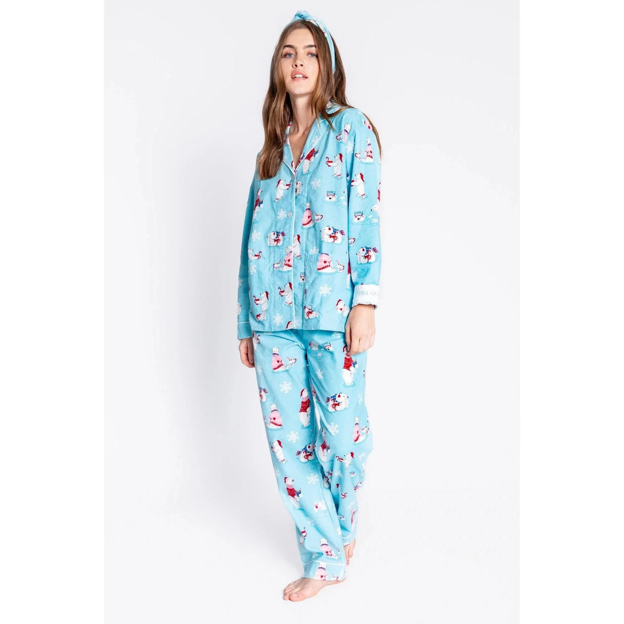 PJ Salvage Flannel PJ Set