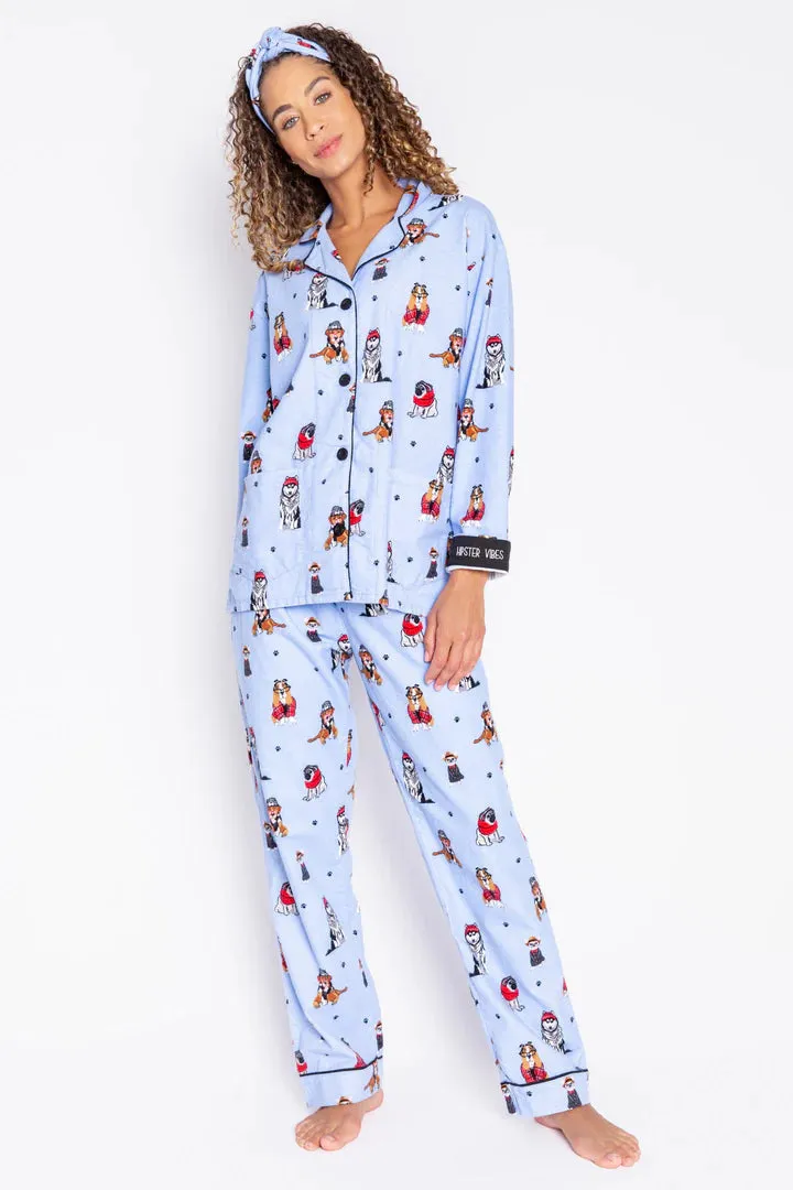 PJ Salvage Flannel PJ Set