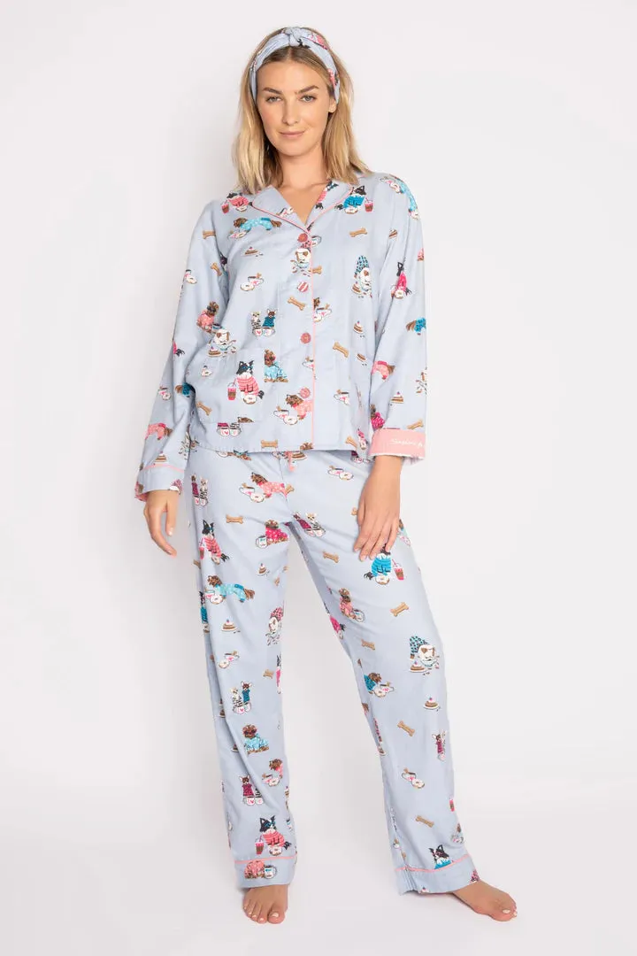 PJ Salvage Flannel PJ Set