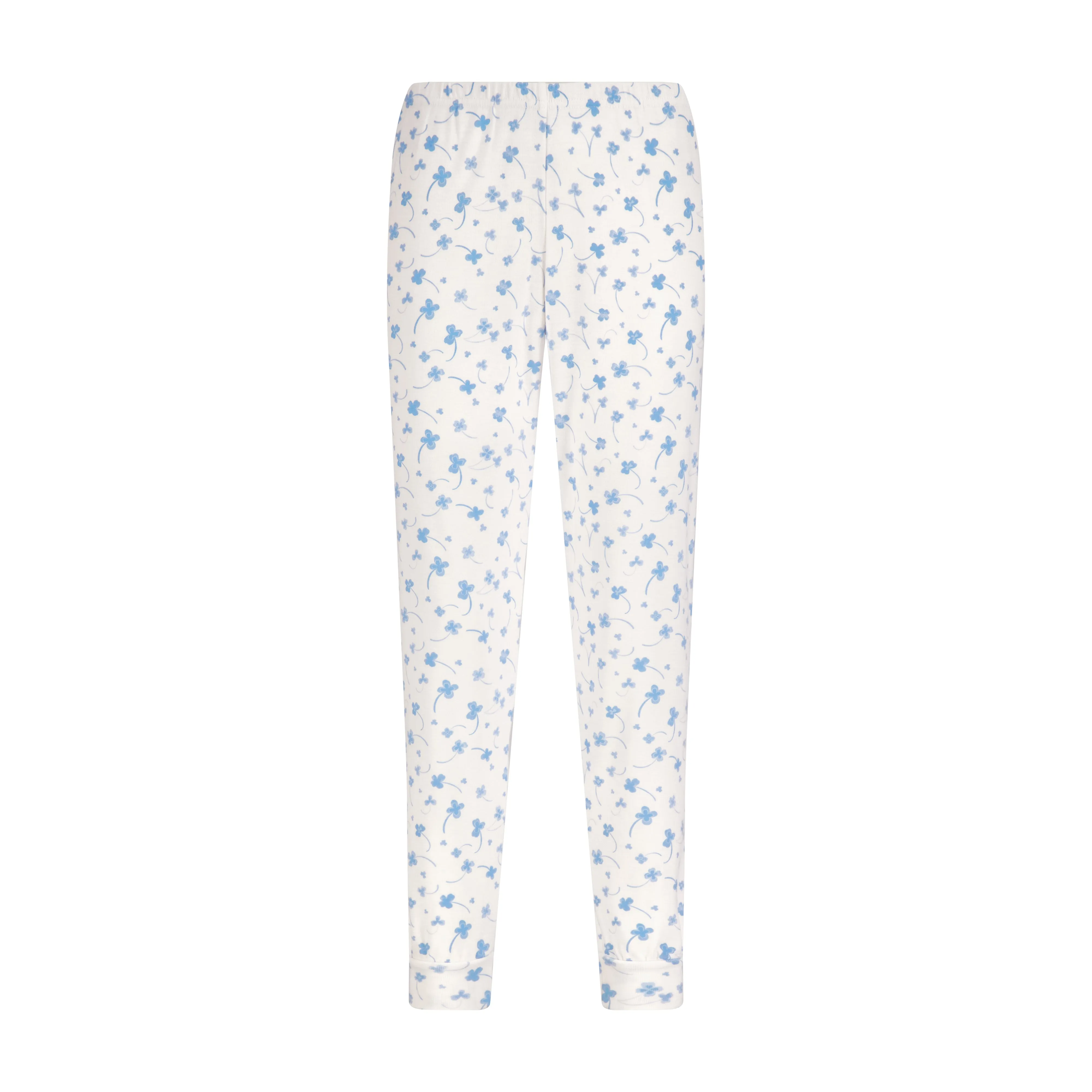 Polkadot BLUE CLOVER Print JOGGER Hi Rise