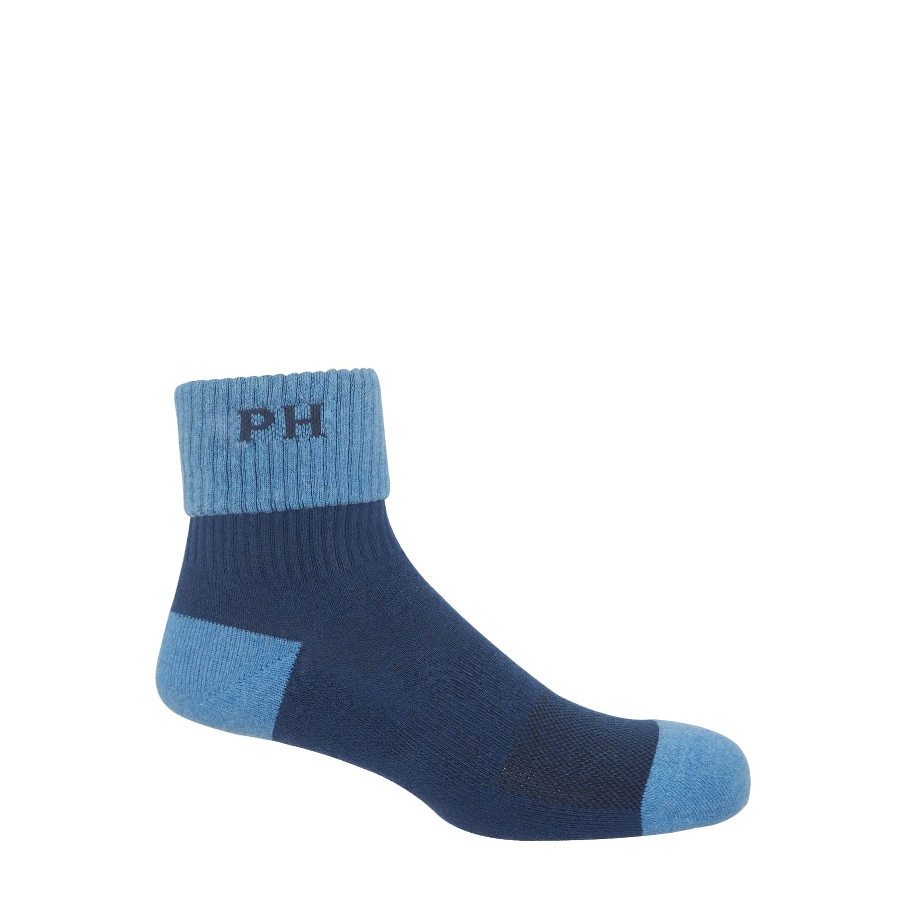 Reversible Men's Sport Socks - Blue