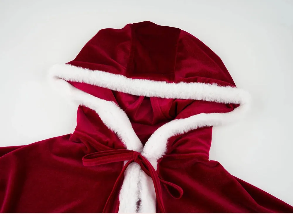 Sleigh All Day Hooded Mrs. Clause Outfit