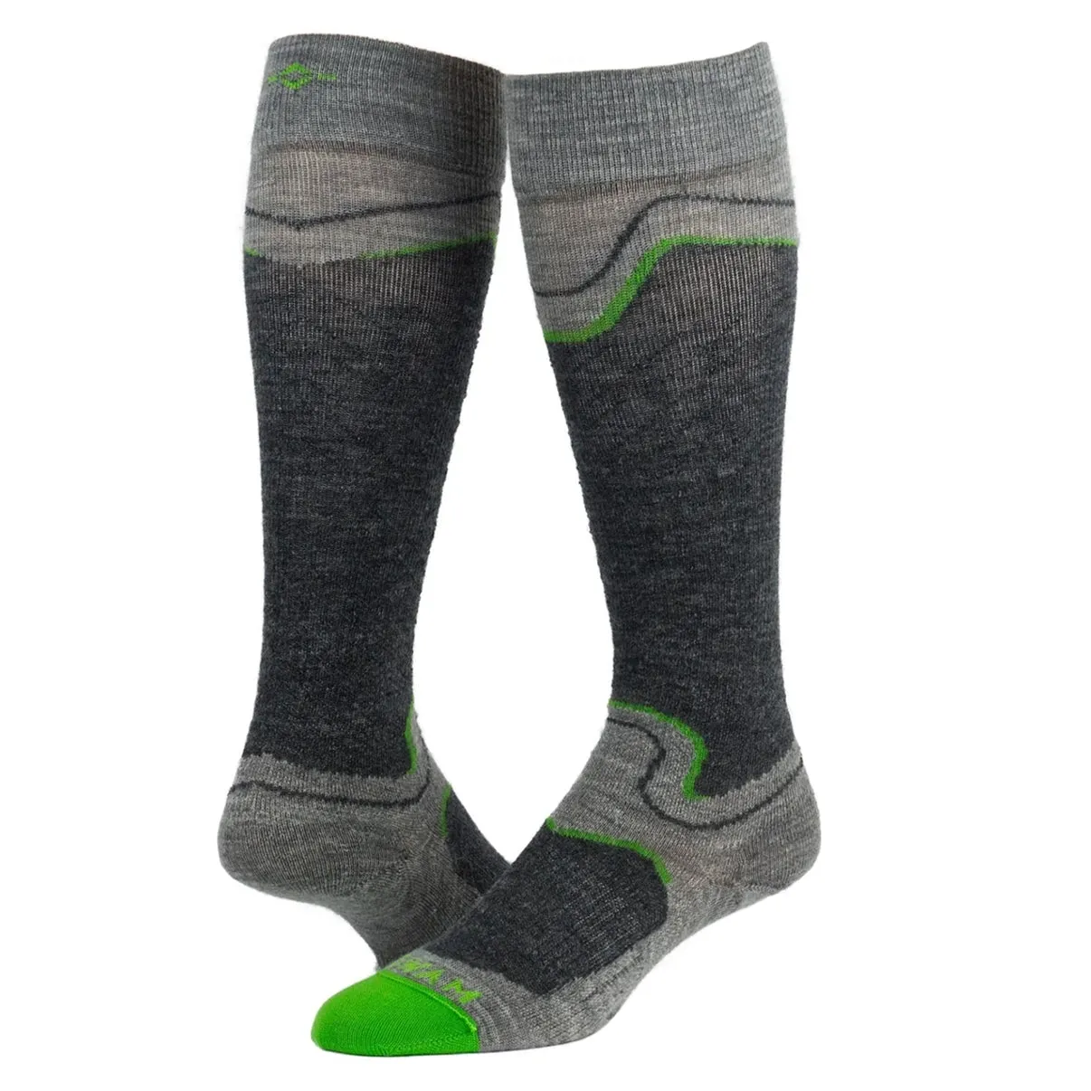 Snow Junkie Lightweight Compression Over-The-Calf Sock