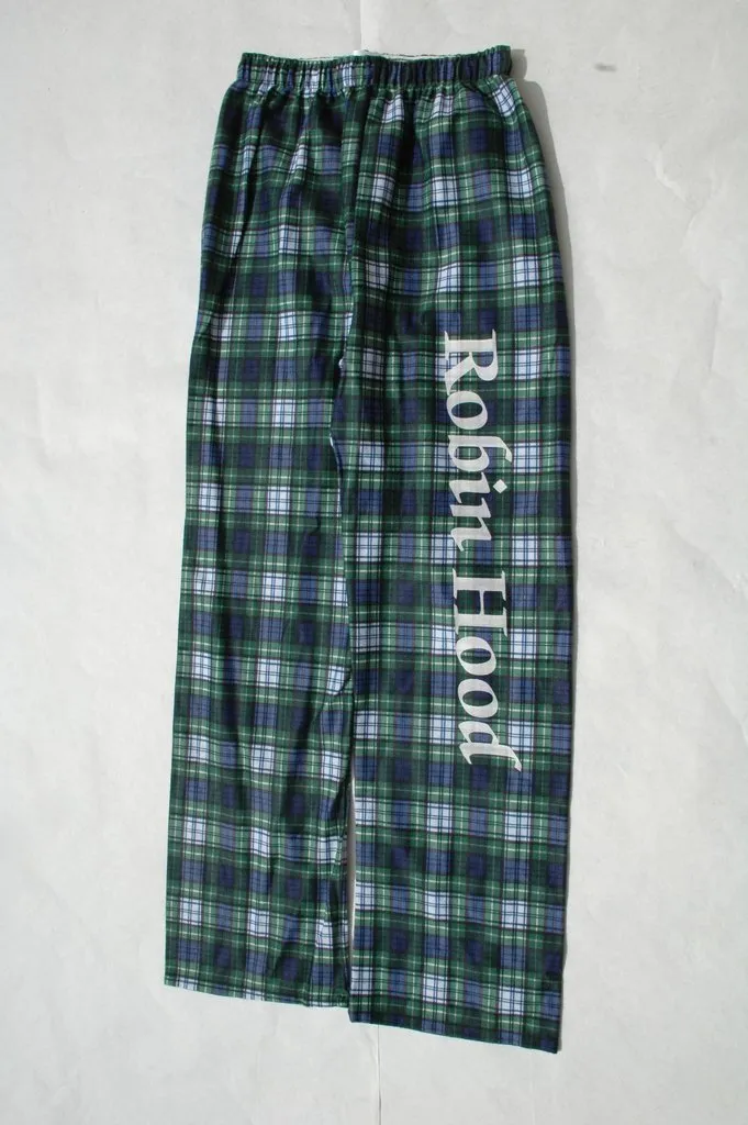 Staff Plaid Pajama Bottoms