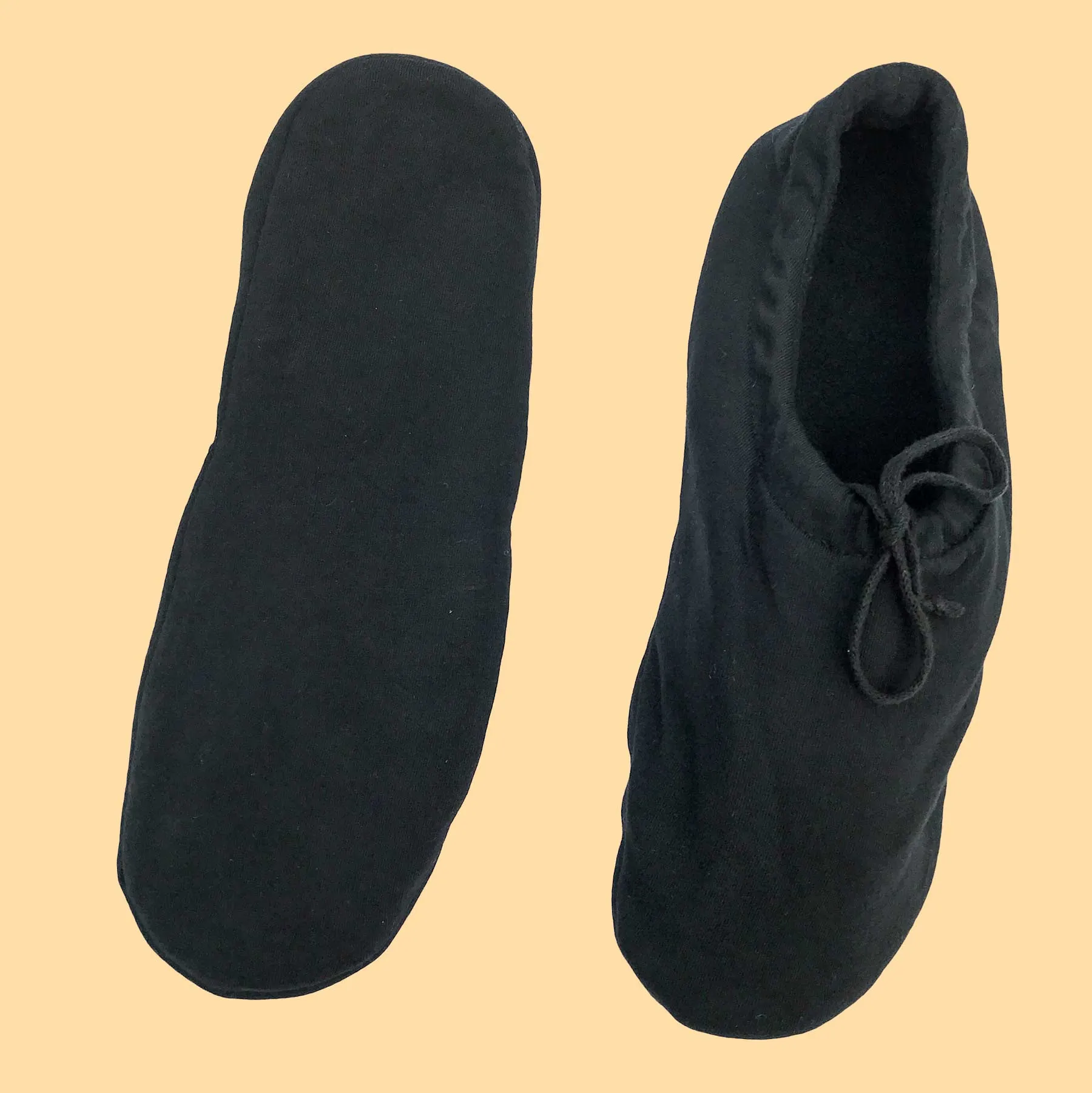 TCHAIKOVSKY Elastic-Free Glue-Free 100% Organic Cotton Fleece House Slippers (Unisex) (100% Biodegradable)