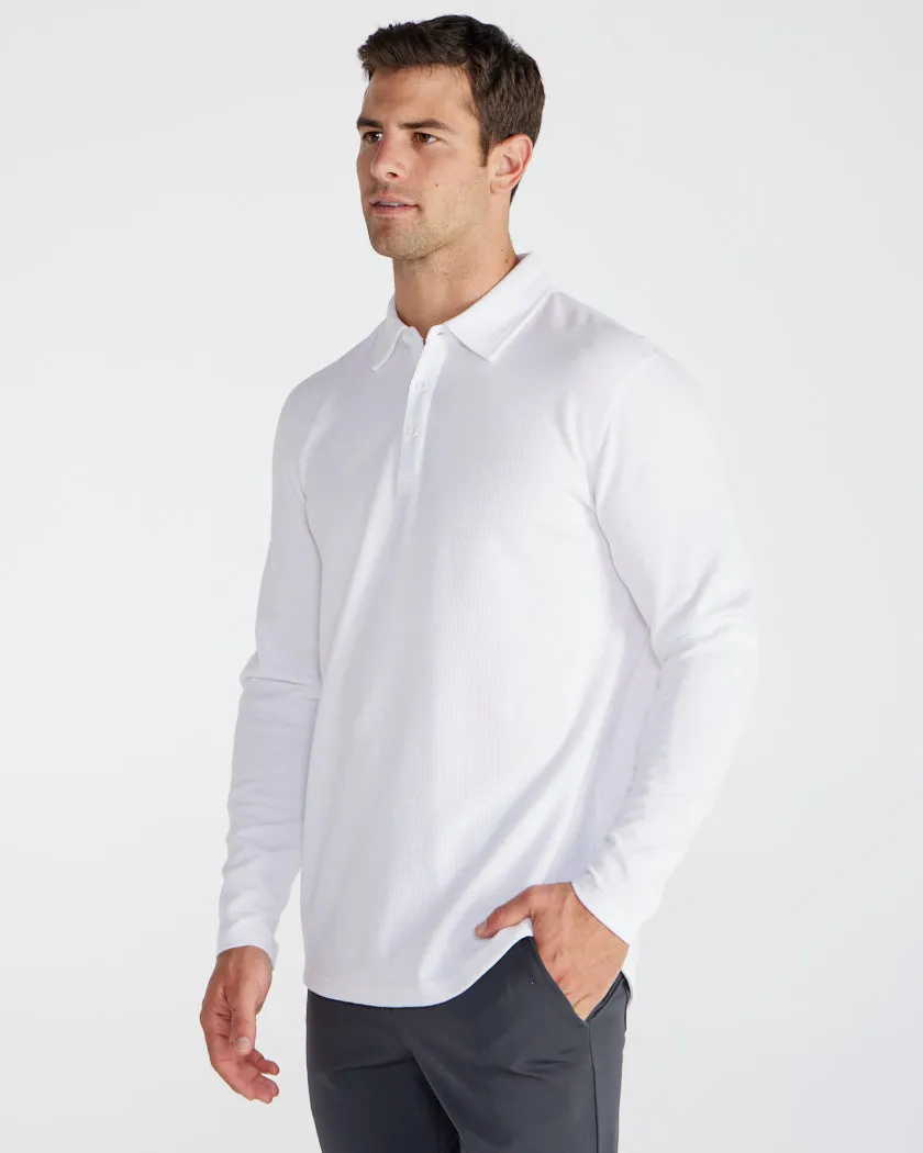 Thermal Long Sleeve Polo