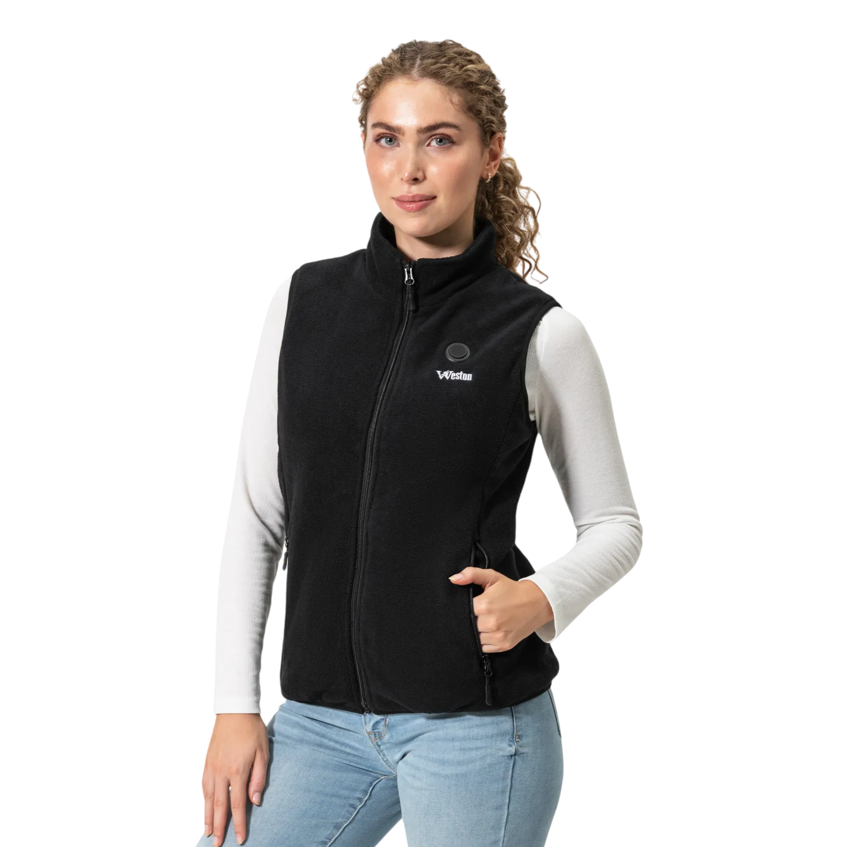 Women's Heated Fleece Vest