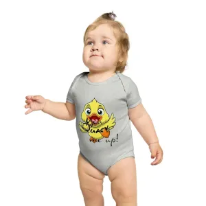 You Quack Me Up Short Sleeve Baby Bodysuit